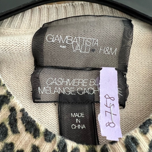 Limited edition Giambattista H&M cashmere sweater - Picture 5 of 5